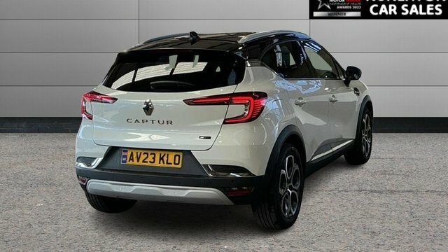 Renault Captur 1.6 E-tech Techno Suv Hybrid Euro White #3