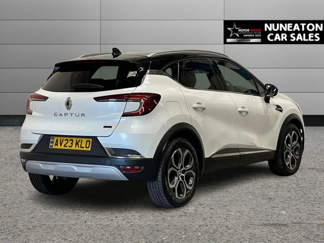 Renault Captur 1.6 E-tech Techno Suv Hybrid Euro White #3