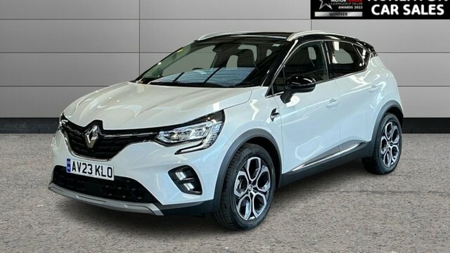 Renault Captur 1.6 E-tech Techno Suv Hybrid Euro White #6