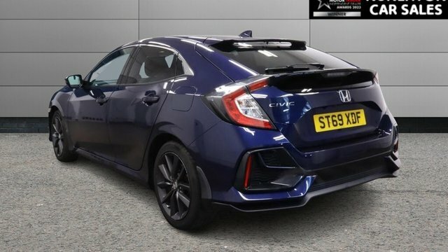 Honda Civic 1.6 I-dtec Sr Hatchback Euro 6 Blue #5