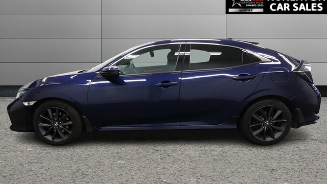 Honda Civic 1.6 I-dtec Sr Hatchback Euro 6 Blue #6