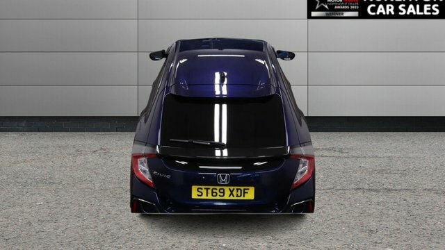 Honda Civic 1.6 I-dtec Sr Hatchback Euro 6 Blue #4