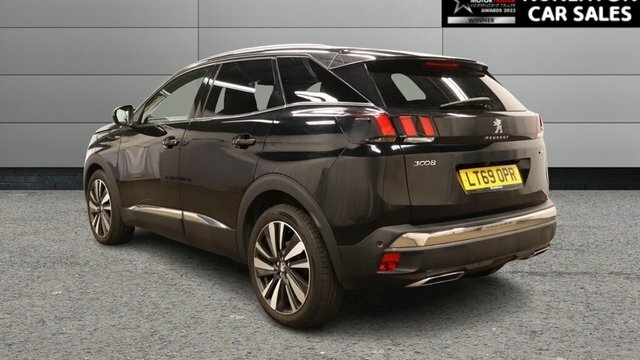 Peugeot 3008 1.2 Puretech Gt Line Premium Suv Black #5