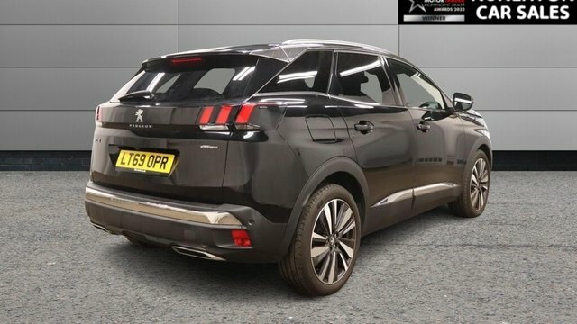 Peugeot 3008 1.2 Puretech Gt Line Premium Suv Black #3