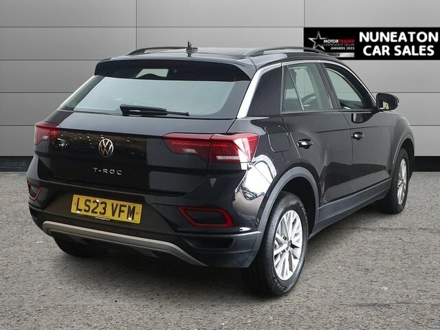 Volkswagen T-Roc 1.5 Tsi Life Suv Dsg Euro 6 Ss 150 Black #3