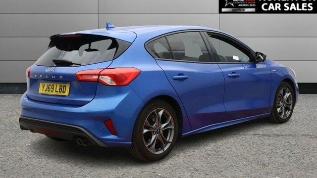Ford Focus 1.0T Ecoboost St-line Hatchback Blue #3