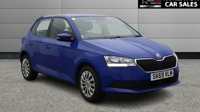 Skoda Fabia 1.0 S Hatchback Euro 6 Ss 60 Blue