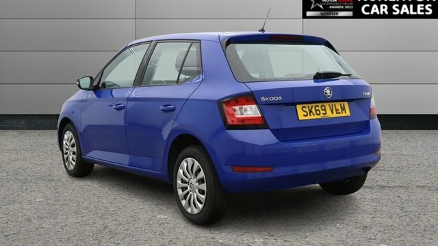 Skoda Fabia 1.0 S Hatchback Euro 6 Ss 60 Blue #5