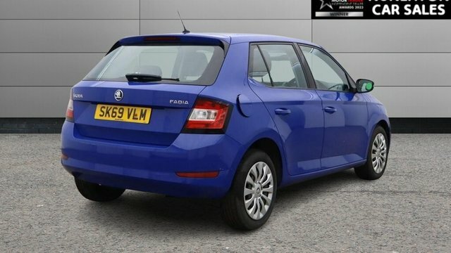 Skoda Fabia 1.0 S Hatchback Euro 6 Ss 60 Blue #3
