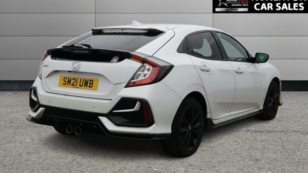 Honda Civic 1.5 Vtec Turbo Sport Euro 6 Ss Blue #16