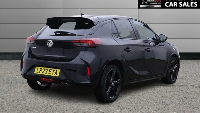 Vauxhall Corsa 1.2 Turbo Gs Line Hatchback Euro 6 Black #3