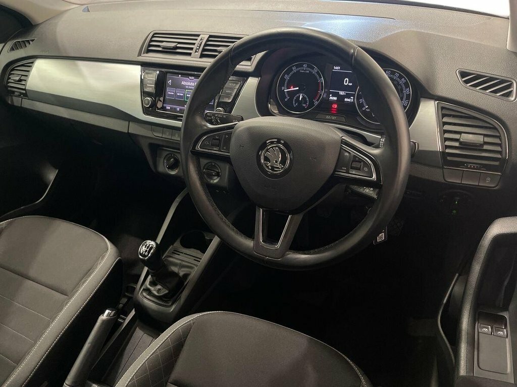 Skoda Fabia 1.0 Se Hatchback Euro 6 Ss 7 White #34