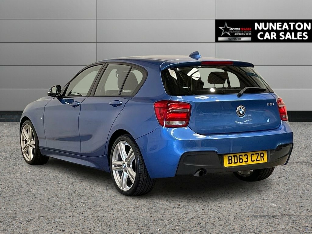 BMW 1 Series 2013 1.6 116I Se Hatchback Euro Blue #29
