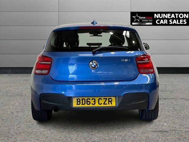 BMW 1 Series 1.6 116I M Sport Hatchback Euro Blue #4