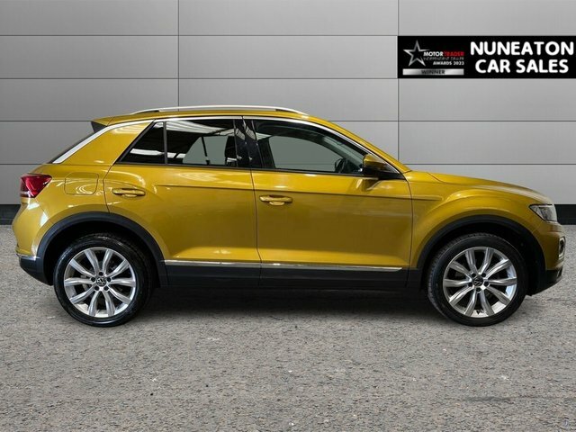 Volkswagen T-Roc 1.5 Tsi Gpf Evo Sel Suv Dsg Euro 6 Ss Yellow #2