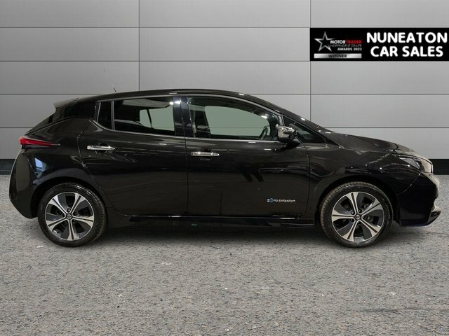 Nissan Leaf 62Kwh E Tekna Hatchback 217 Ps Black #2