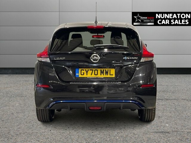 Nissan Leaf 62Kwh E Tekna Hatchback 217 Ps Black #4