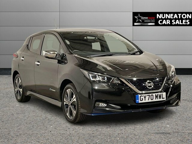 Nissan Leaf 62Kwh E Tekna Hatchback 217 Ps Black