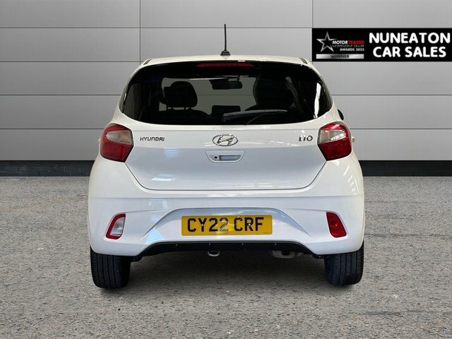Hyundai I10 1.2 Premium Hatchback Euro 6 S White #4