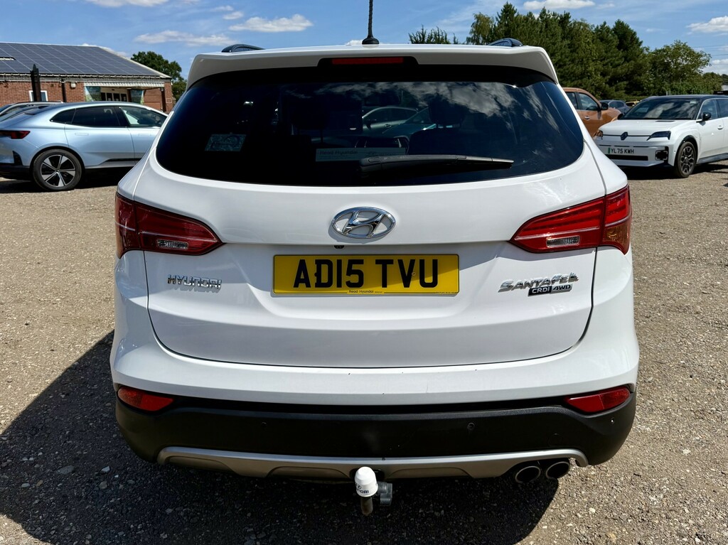 Hyundai Santa Fe 2.2 Crdi Premium Se White #6