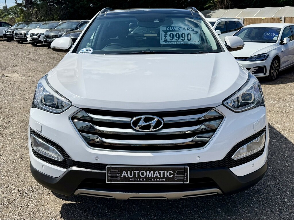 Hyundai Santa Fe 2.2 Crdi Premium Se White #2