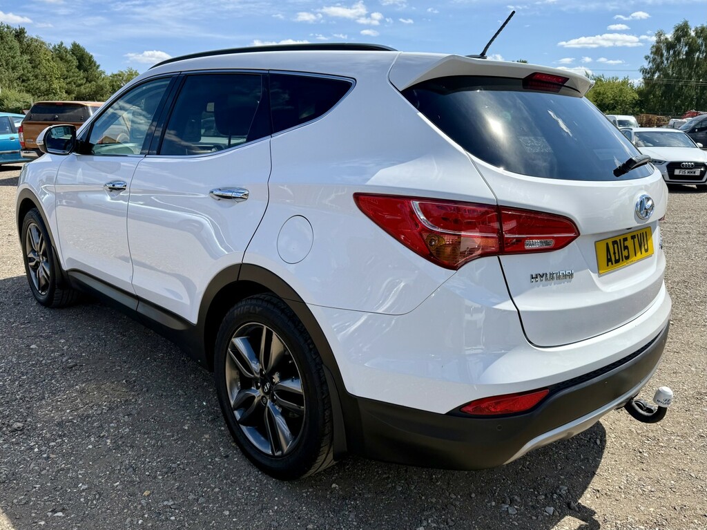 Hyundai Santa Fe 2.2 Crdi Premium Se White #5