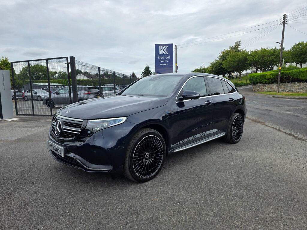 Mercedes-Benz EQC 400 80Kwh Amg Line Premium Plus 4Matic KE23UTH Blue #4