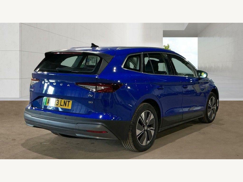 Skoda ENYAQ Iv 82Kwh 80 Blue #5