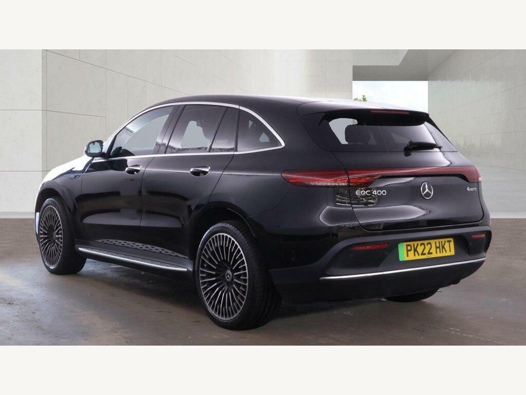 Mercedes-Benz EQC 400 80Kwh Amg Line Premium 4Matic Black #3