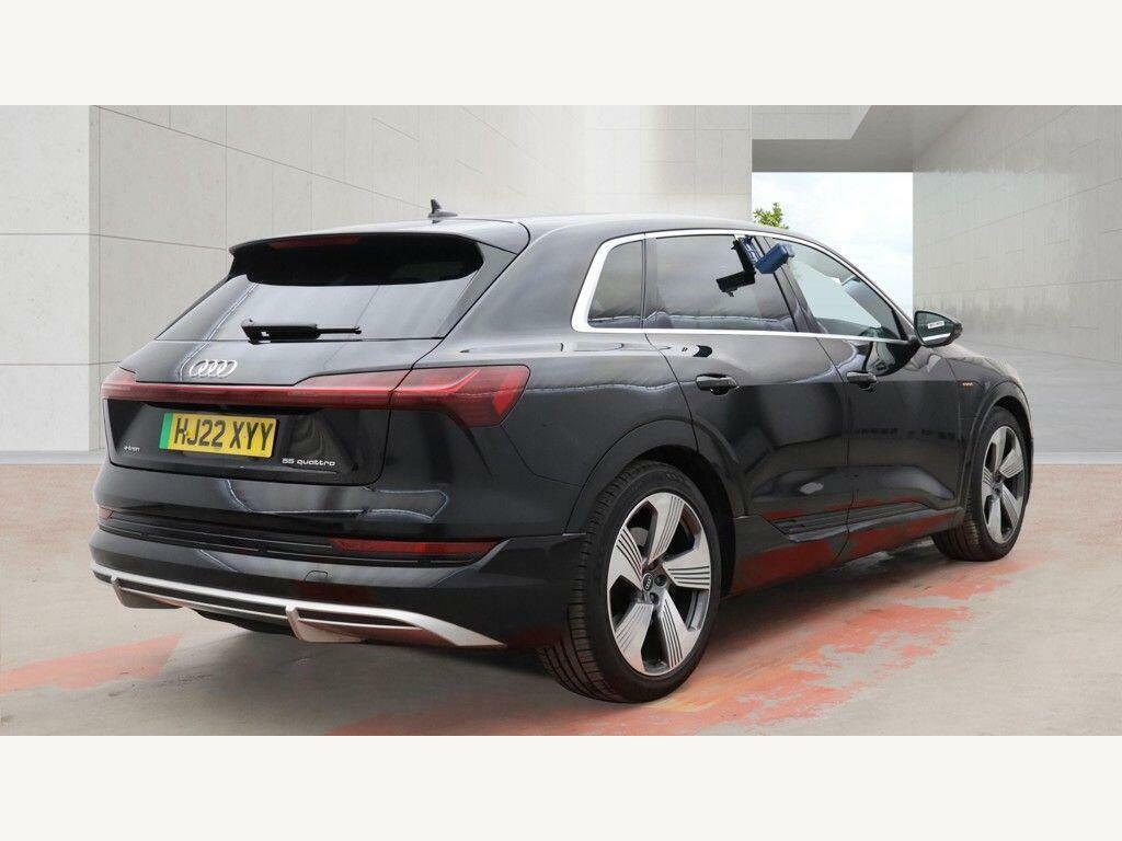 Audi E-tron 55 S Line Quattro HJ22XYY Black #3