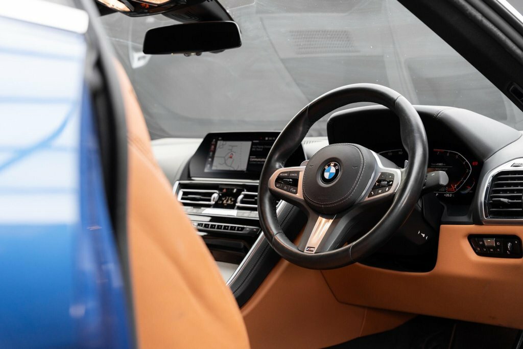 BMW 8 Series 840I Convertible Grey #18