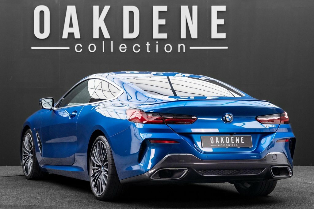 BMW 8 Series 3.0 840I Steptronic Euro 6 Ss Blue #5