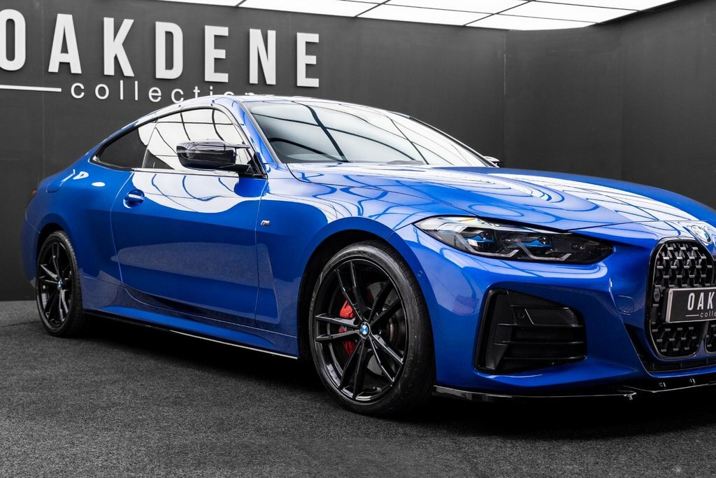BMW 4 Series 420I M Sport Convertible Blue #19