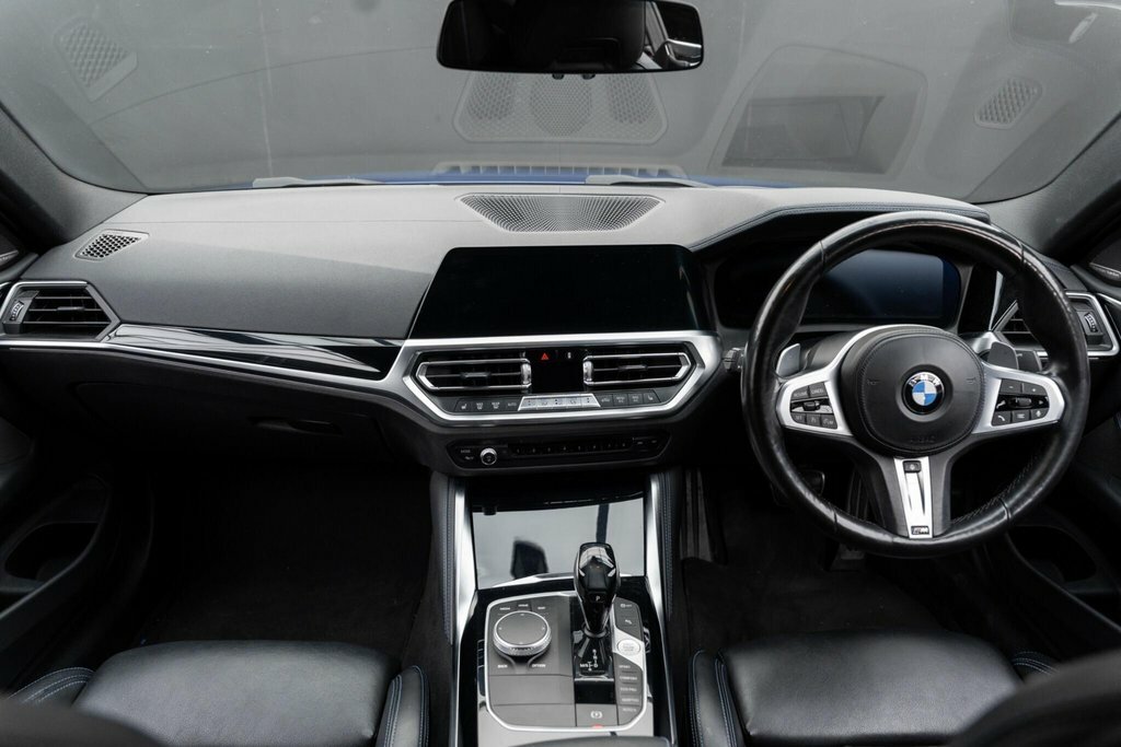 BMW 4 Series 420I M Sport Convertible Blue #26