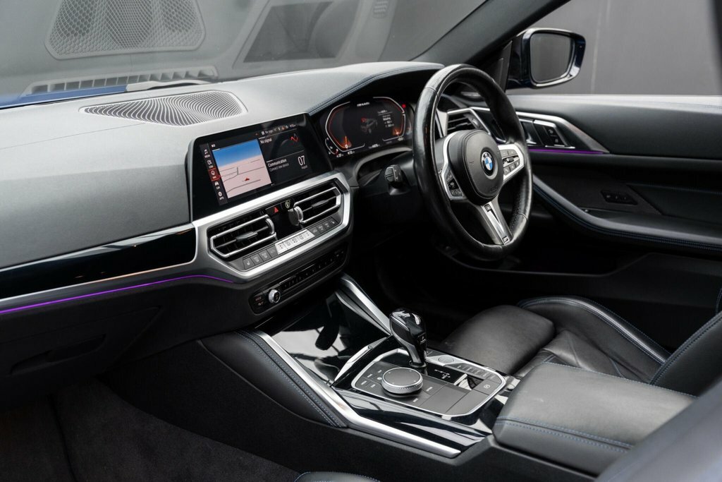 BMW 4 Series 420I M Sport Convertible Blue #39
