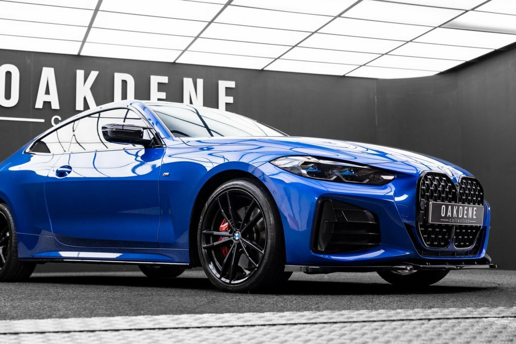 BMW 4 Series 420I M Sport Convertible Blue #17