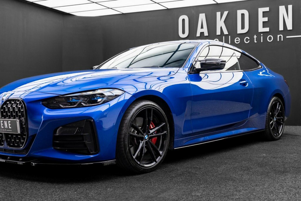 BMW 4 Series 420I M Sport Convertible Blue #21
