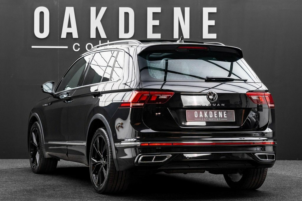 Volkswagen Tiguan 2.0 Tdi R-line Dsg Euro 6 Ss Black #5