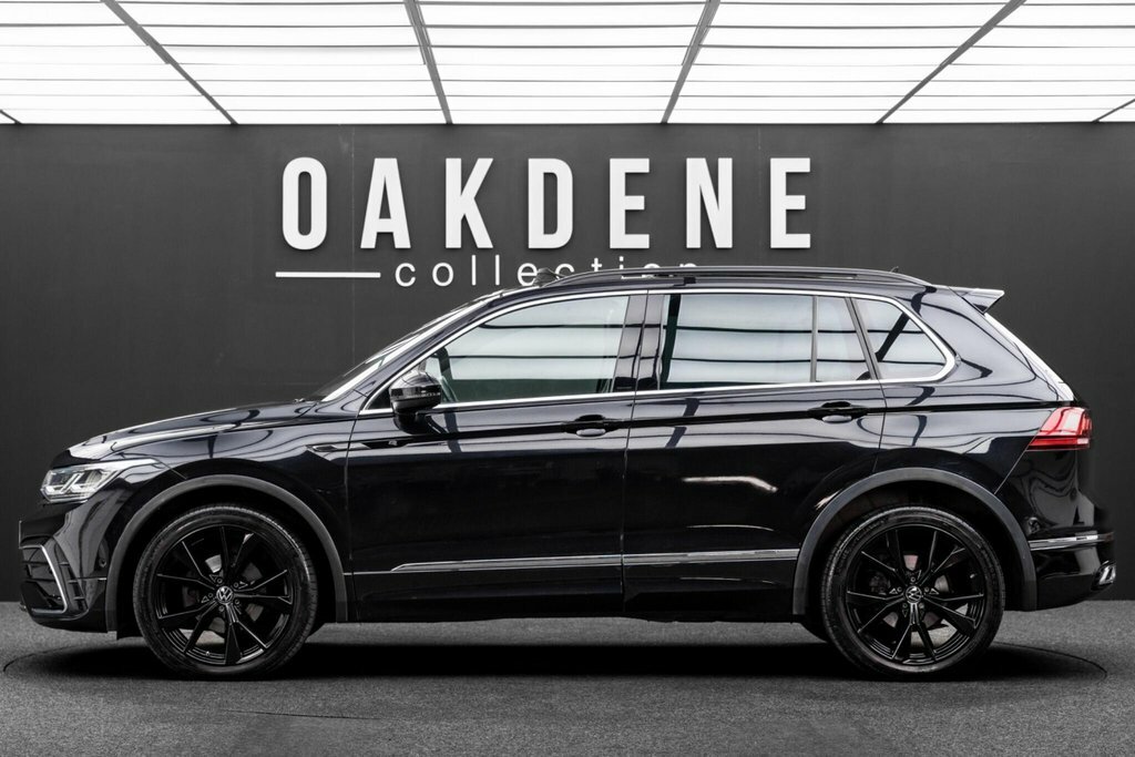 Volkswagen Tiguan 2.0 Tdi R-line Dsg Euro 6 Ss Black #3