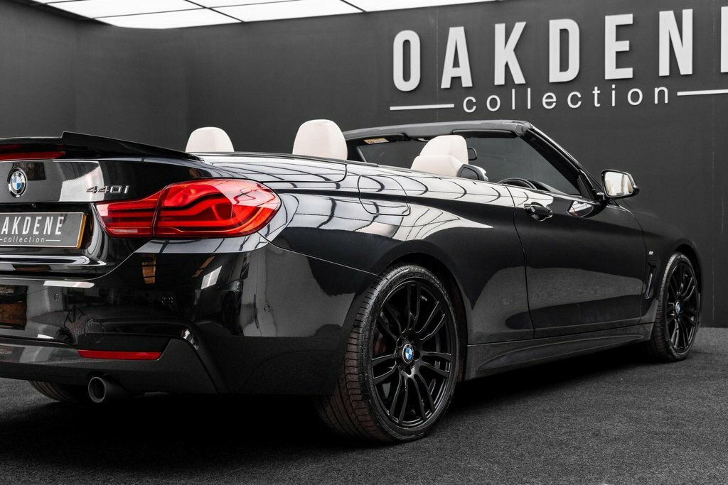 BMW 4 Series 2018 2.0 420D M Sport Xdrive Euro 6 Ss Black #25