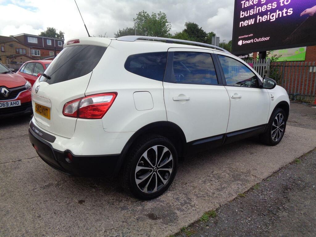 Nissan Qashqai+2 1.6 N-tec 2Wd Euro 5 White #4