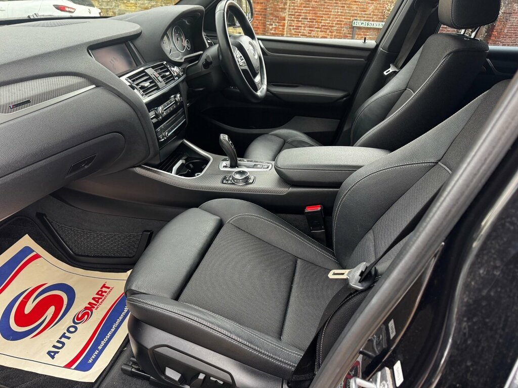 BMW X3 2.0 20D M Sport Suv Xdrive Euro 6 Black #2