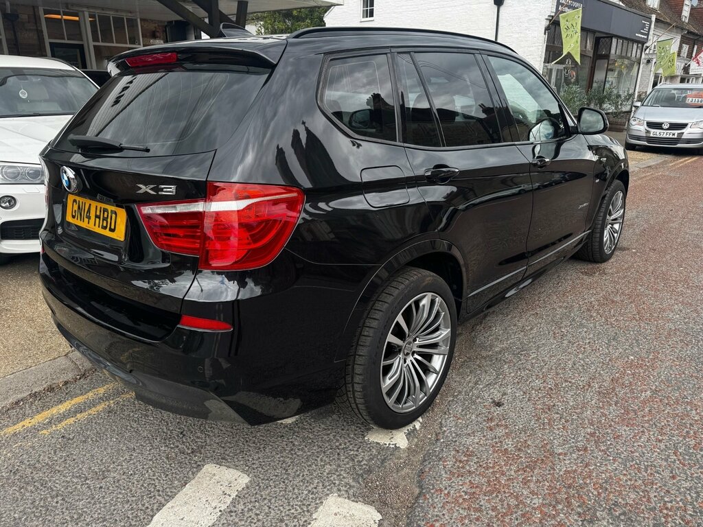BMW X3 2.0 20D M Sport Suv Xdrive Euro 6 Black #4