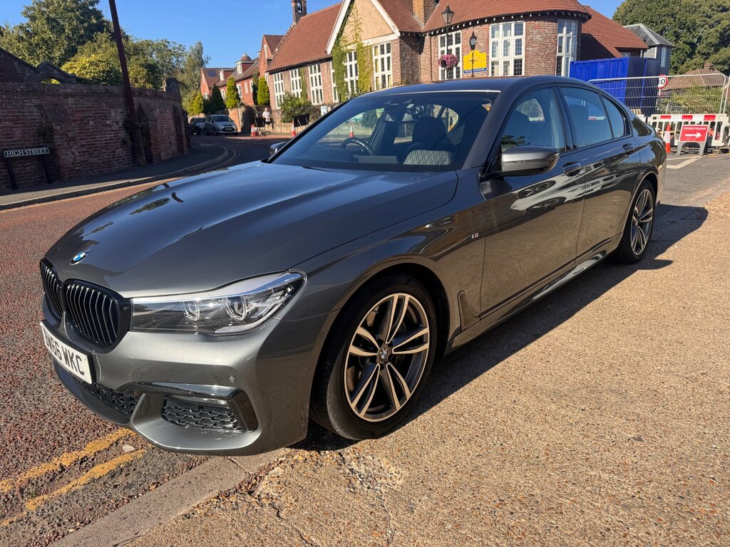 BMW 7 Series 4.4 750I V8 M Sport Saloon Euro 6 Grey #3