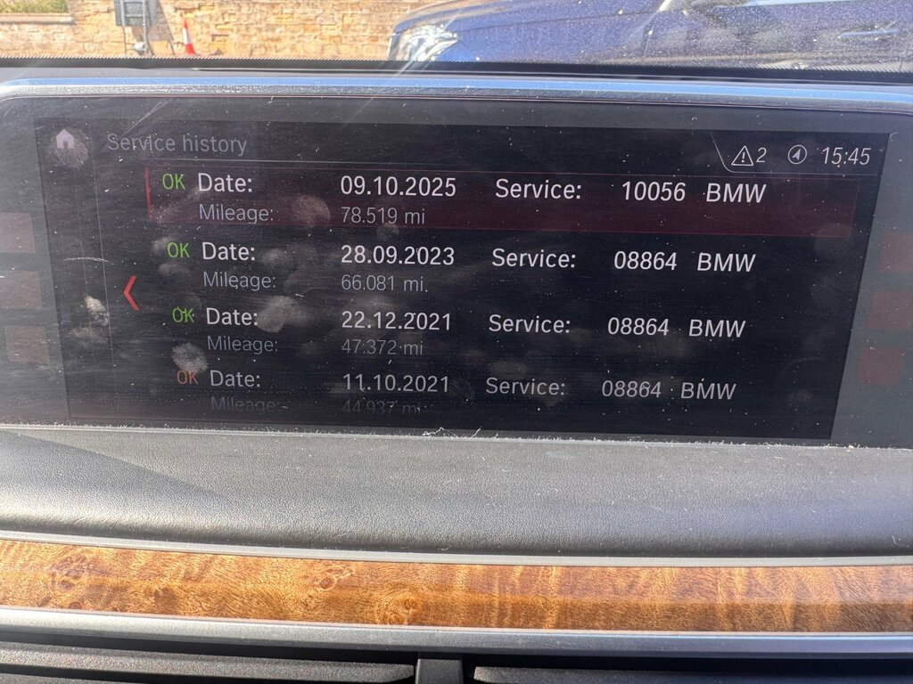 BMW 7 Series 3.0 730D M Sport Saloon Euro 6 S Black #24