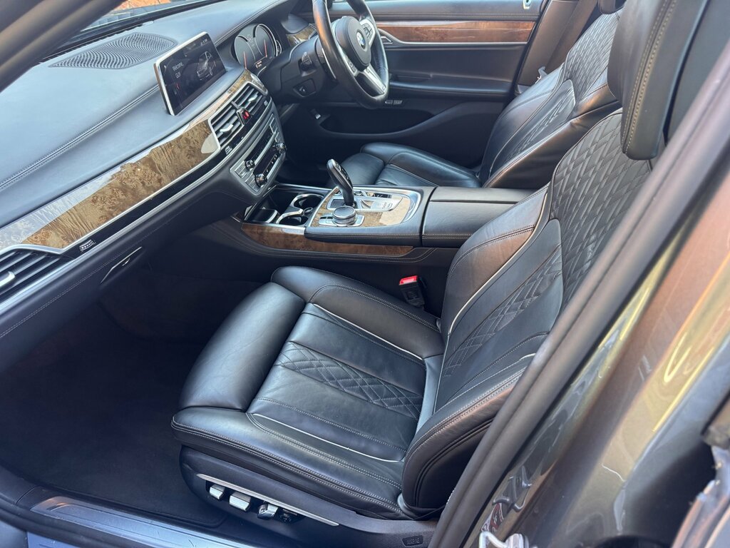 BMW 7 Series 3.0 730D M Sport Saloon Euro 6 S Black #10