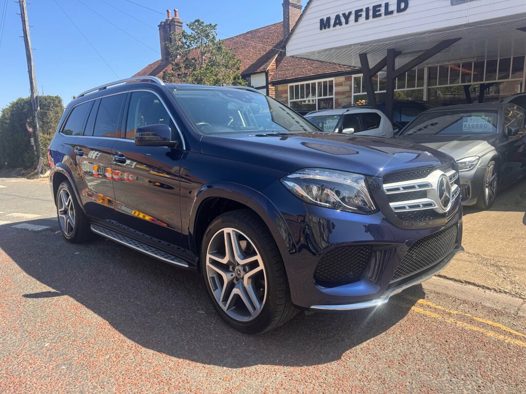 Mercedes-Benz GLS Class 3.0 Gls350d V6 Amg Line Suv G-tronic 4M Blue