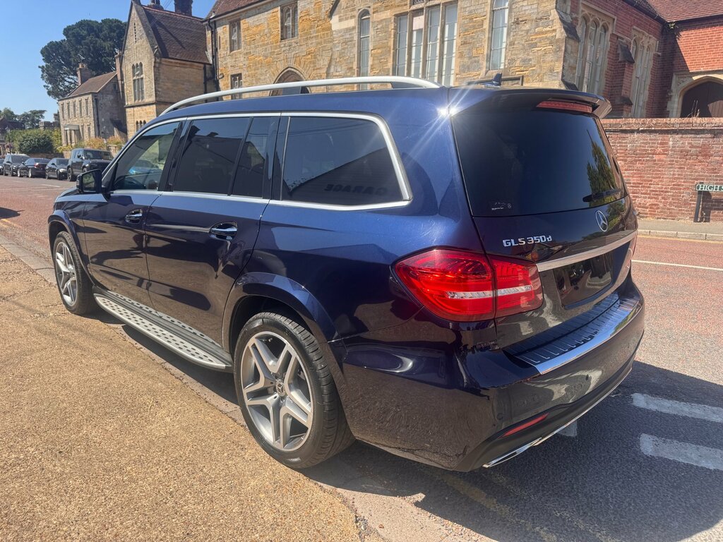 Mercedes-Benz GLS Class 3.0 Gls350d V6 Amg Line Suv G-tronic 4M Blue #4