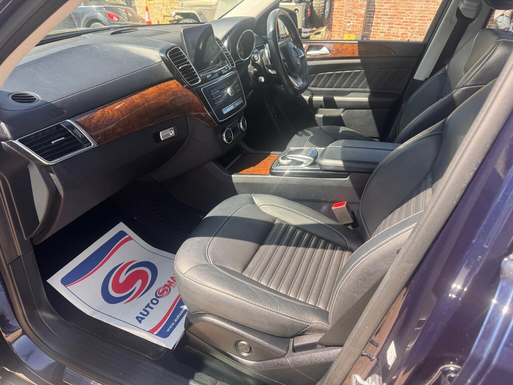 Mercedes-Benz GLS Class 3.0 Gls350d V6 Amg Line Suv G-tronic 4M Blue #6