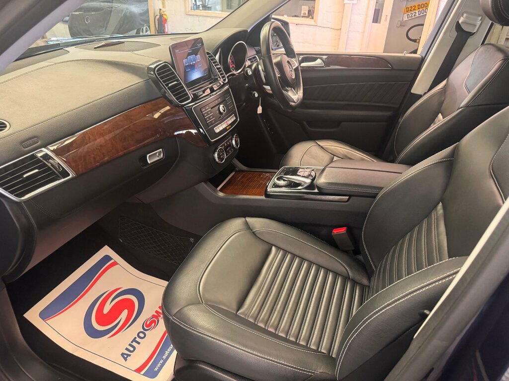 Mercedes-Benz GLS Class 3.0 Gls350d V6 Amg Line Suv G-tronic 4M Blue #2